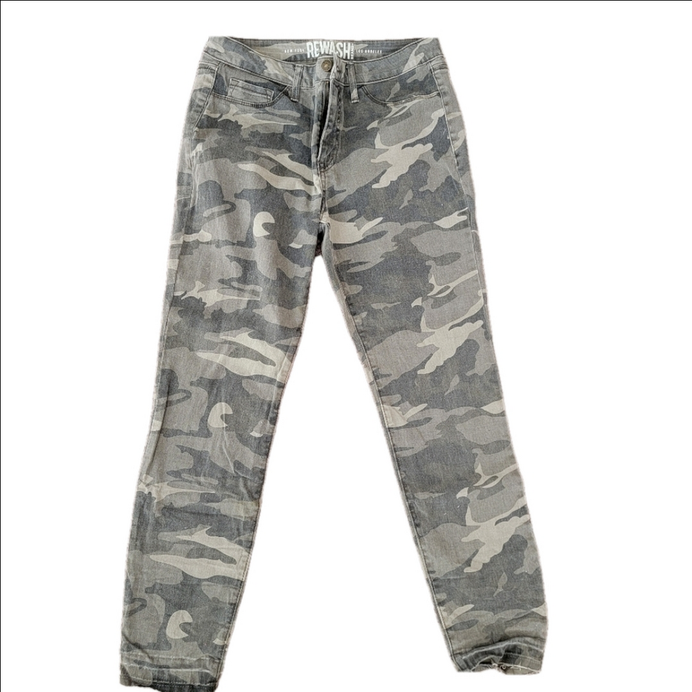 Rewash Camo Stretch Cotton Skinny Jeans 11 / 30 Womens